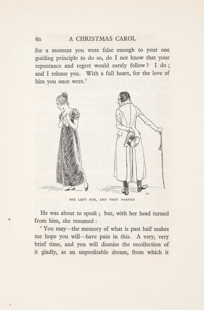 She Left Him, and They Parted by Arthur Rackham